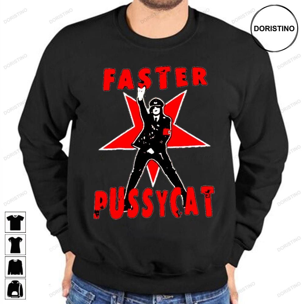 Faster Pussycat Star Band Awesome Shirts